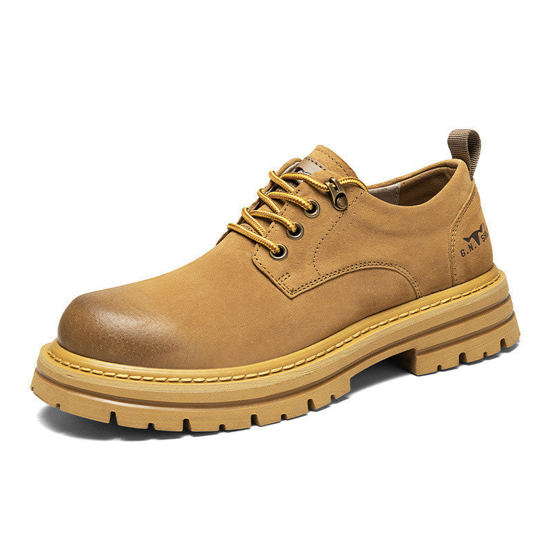 yellow martin boots