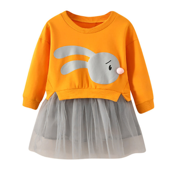princess long sleeve dress