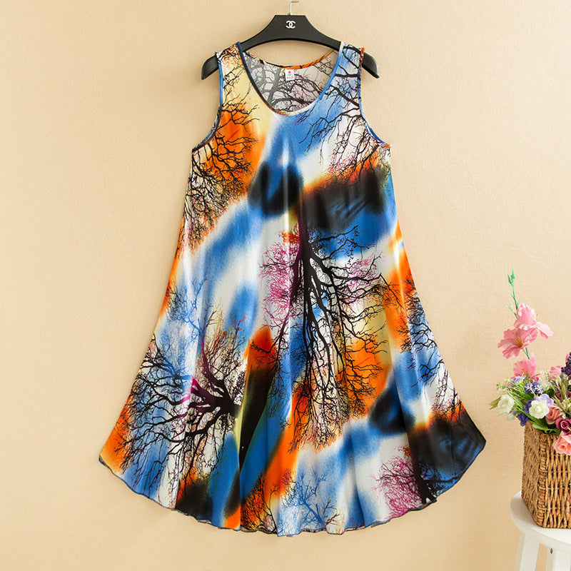 Cotton Vest Dress Women