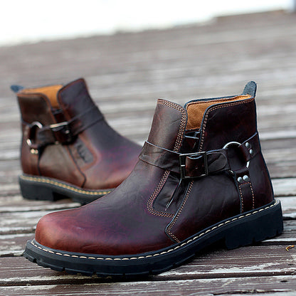 Brown martin shoes for men 