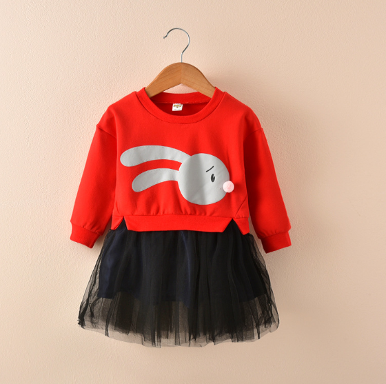 princess long sleeve dress