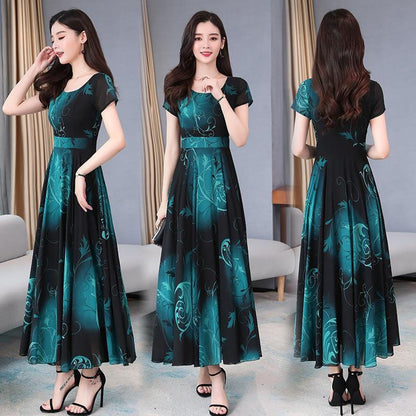 Ice Silk Plus Size Dress