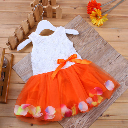 Orange dress
