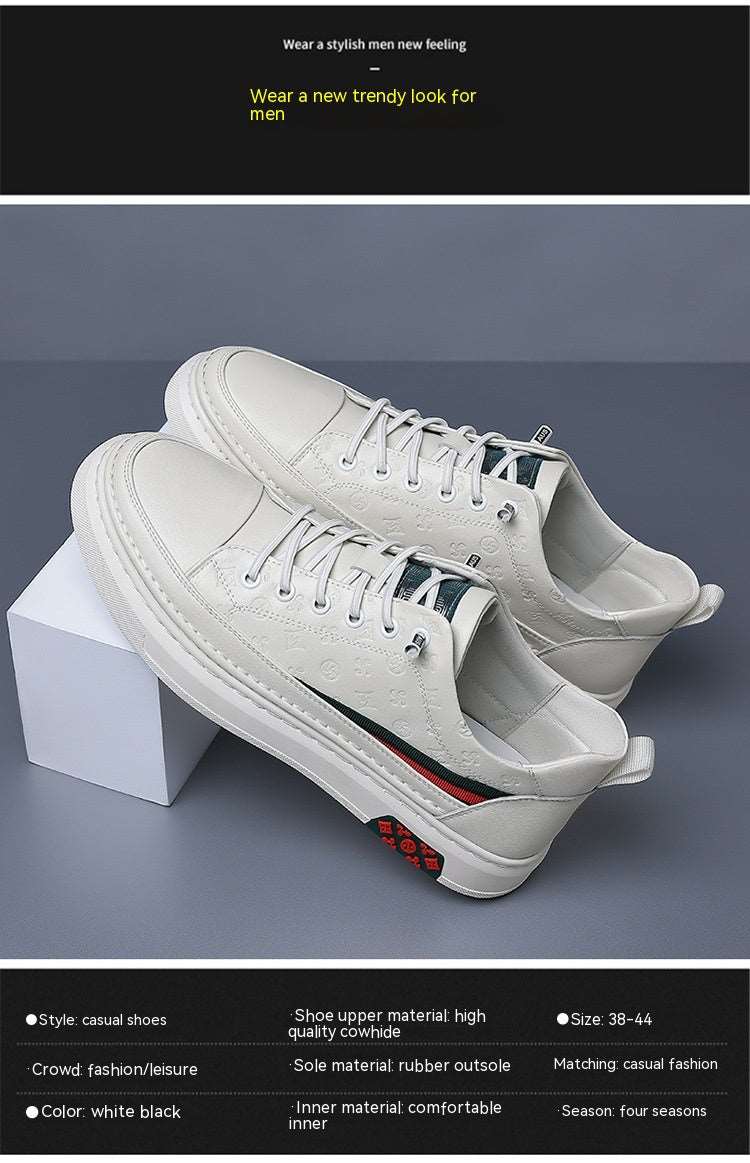 Cowhide Men's Casual Shoes