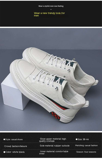 Cowhide Men's Casual Shoes