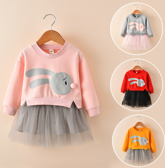 princess long sleeve dress