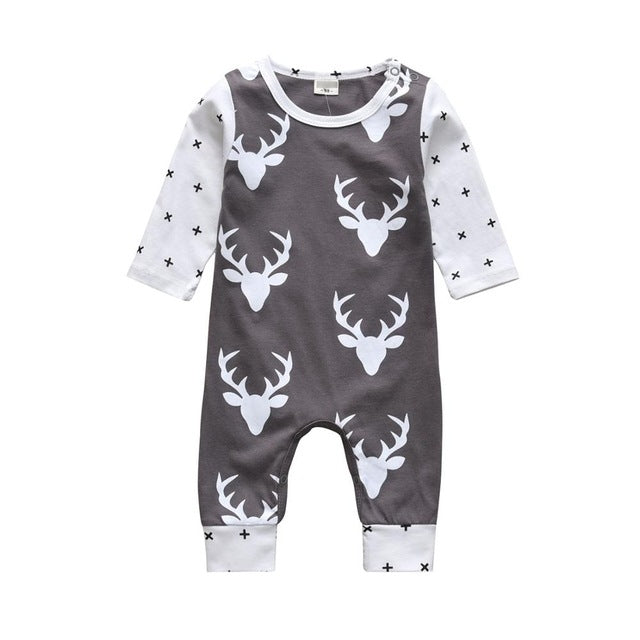 Newborn Baby Clothes Boys Girls Romper Kids Jumpsuit - Merchantsy 