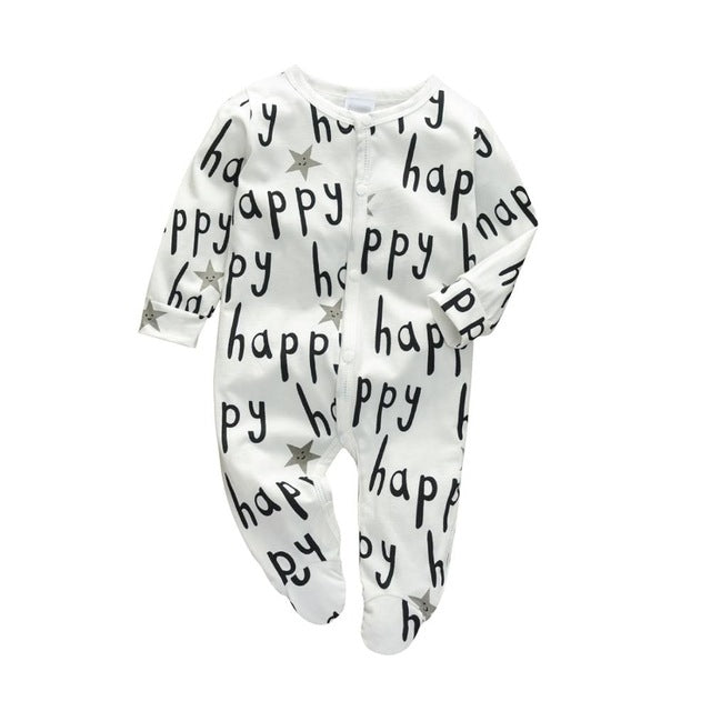 Newborn Baby Clothes Boys Girls Romper Kids Jumpsuit - Merchantsy 