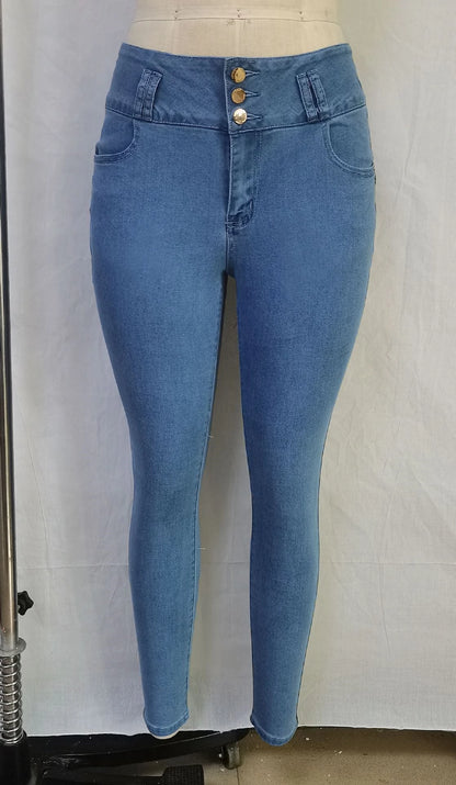 High waisted jeans for women