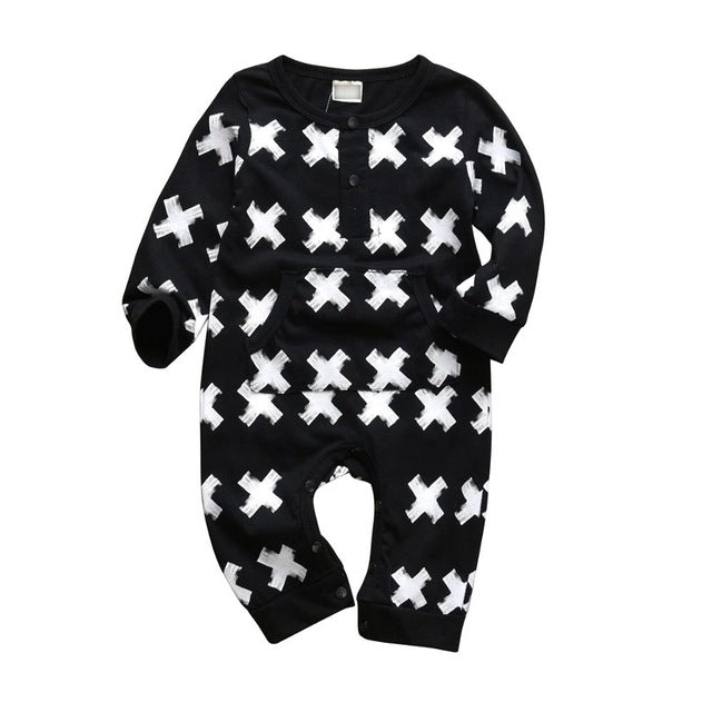Newborn Baby Clothes Boys Girls Romper Kids Jumpsuit - Merchantsy 