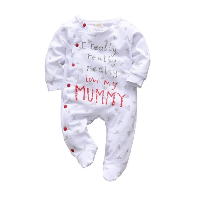 Newborn Baby Clothes Boys Girls Romper Kids Jumpsuit - Merchantsy 