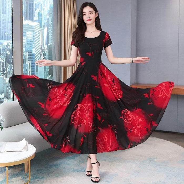 Ice Silk Plus Size Dress
