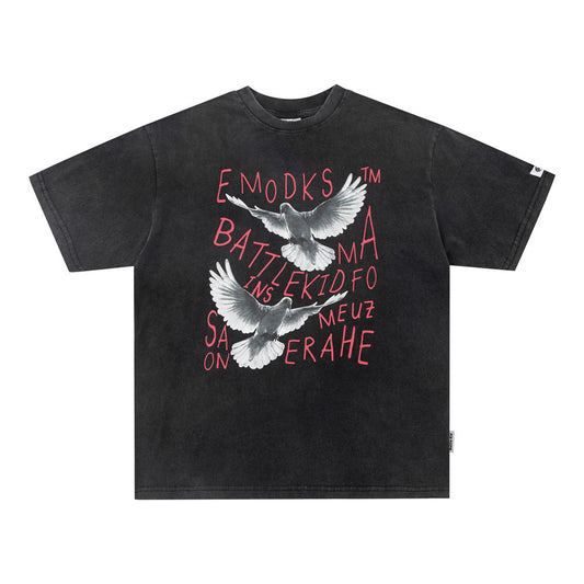 Pigeon Printed T-shirt for Men