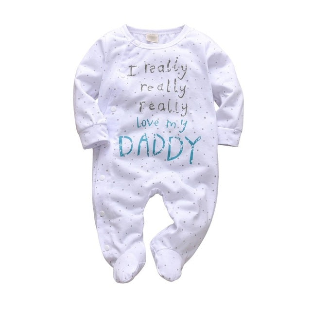 Newborn Baby Clothes Boys Girls Romper Kids Jumpsuit - Merchantsy 