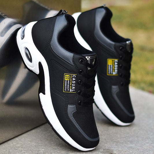 Waterproof Leather Shoes Casual Running - Merchantsy 