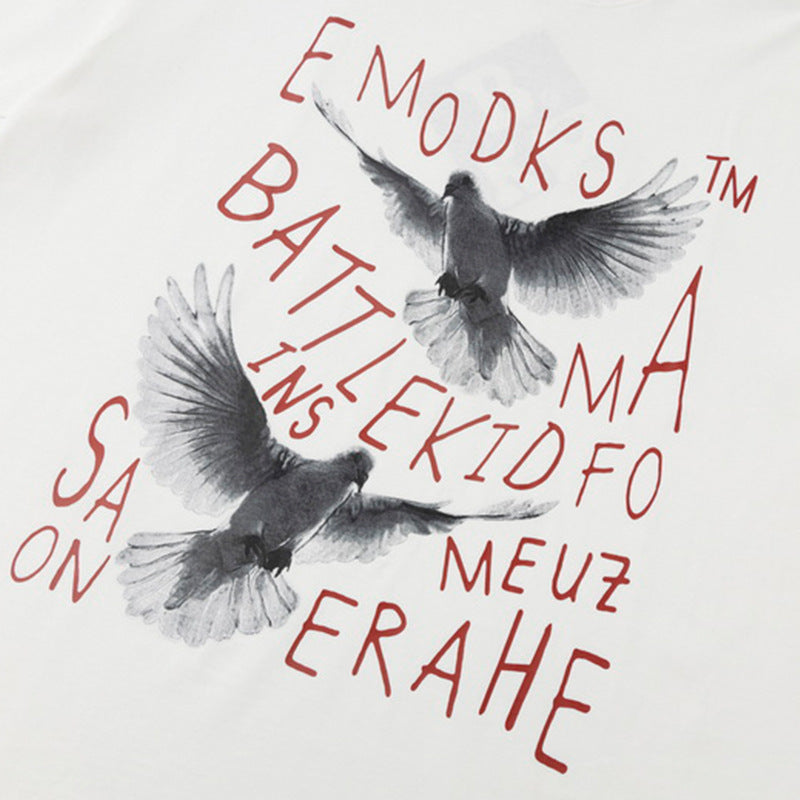 Pigeon Printed T-shirt for Men