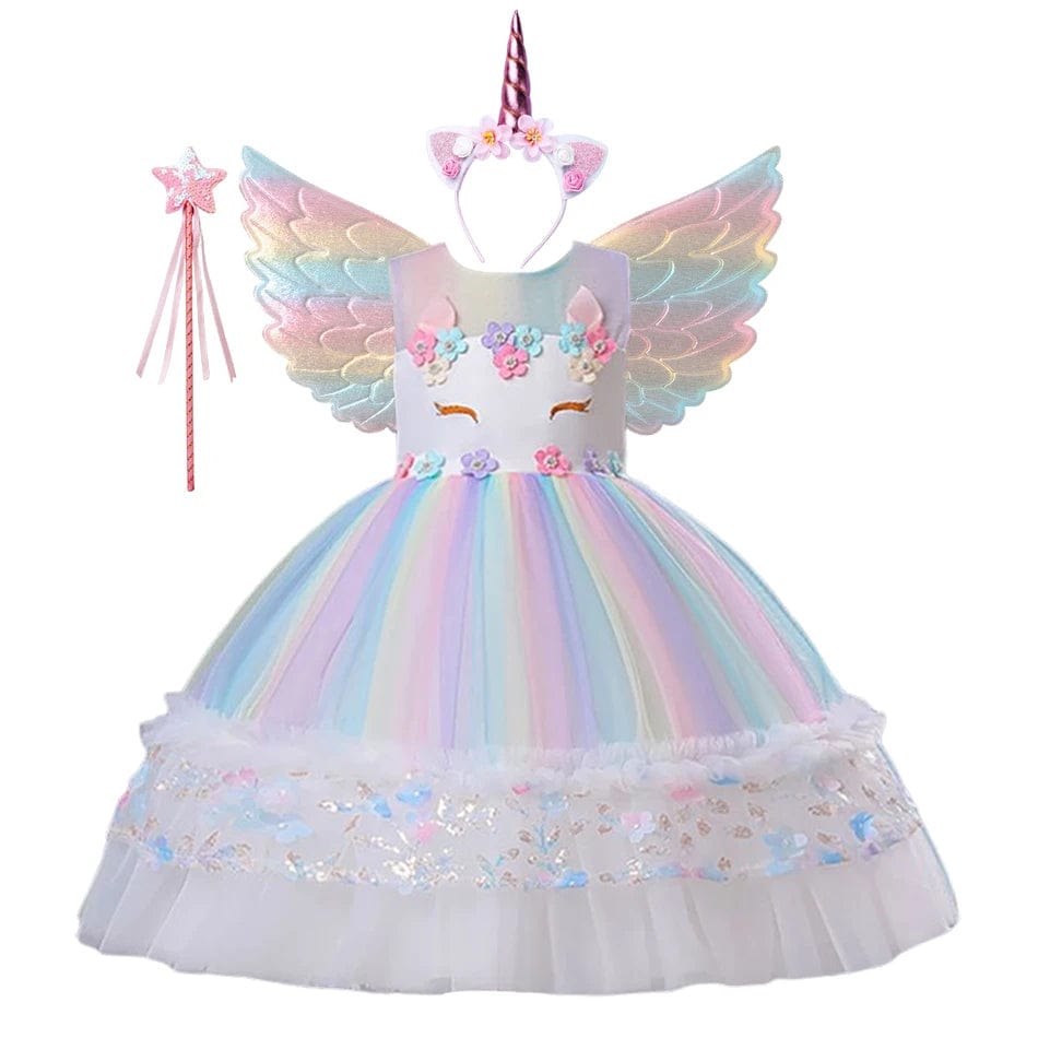 Unicorn rainbow dress - Merchantsy 