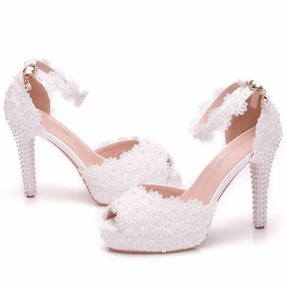 Women's Wedding High Heels Shoes - Merchantsy 