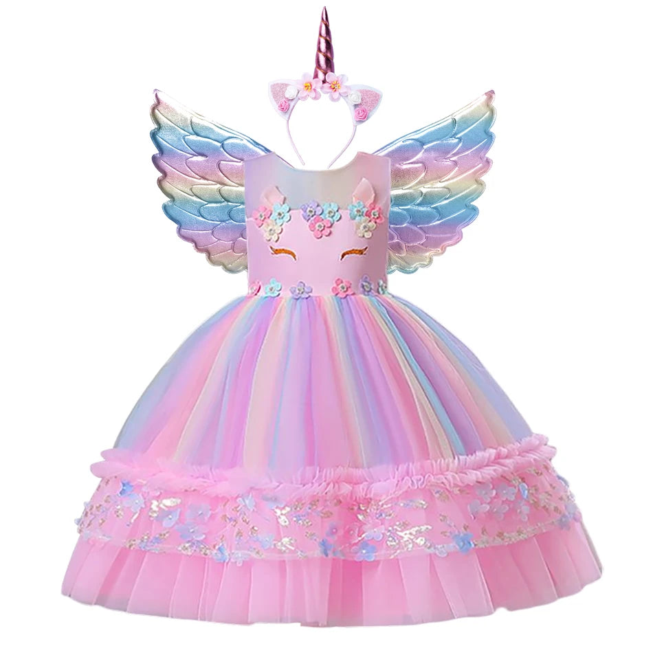 Unicorn rainbow dress - Merchantsy 