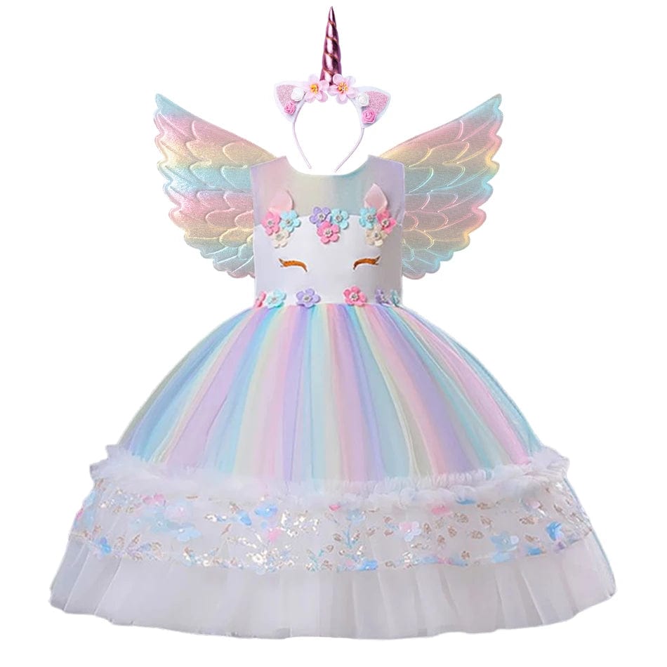 Unicorn rainbow dress - Merchantsy 