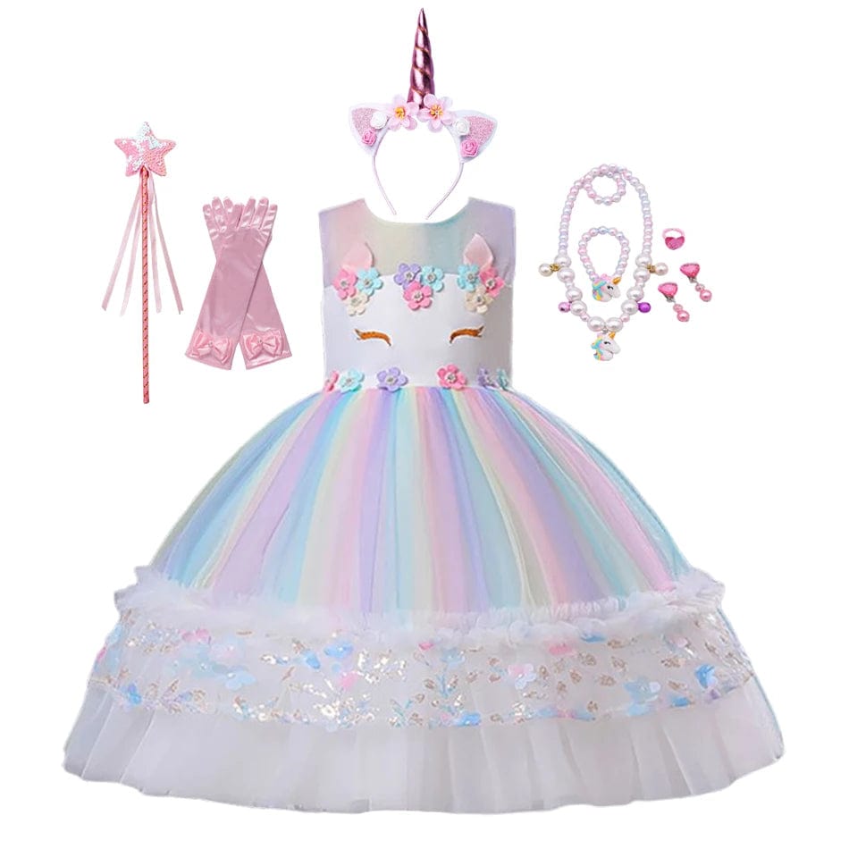 Unicorn rainbow dress - Merchantsy 