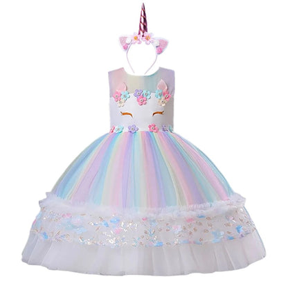 Unicorn rainbow dress - Merchantsy 
