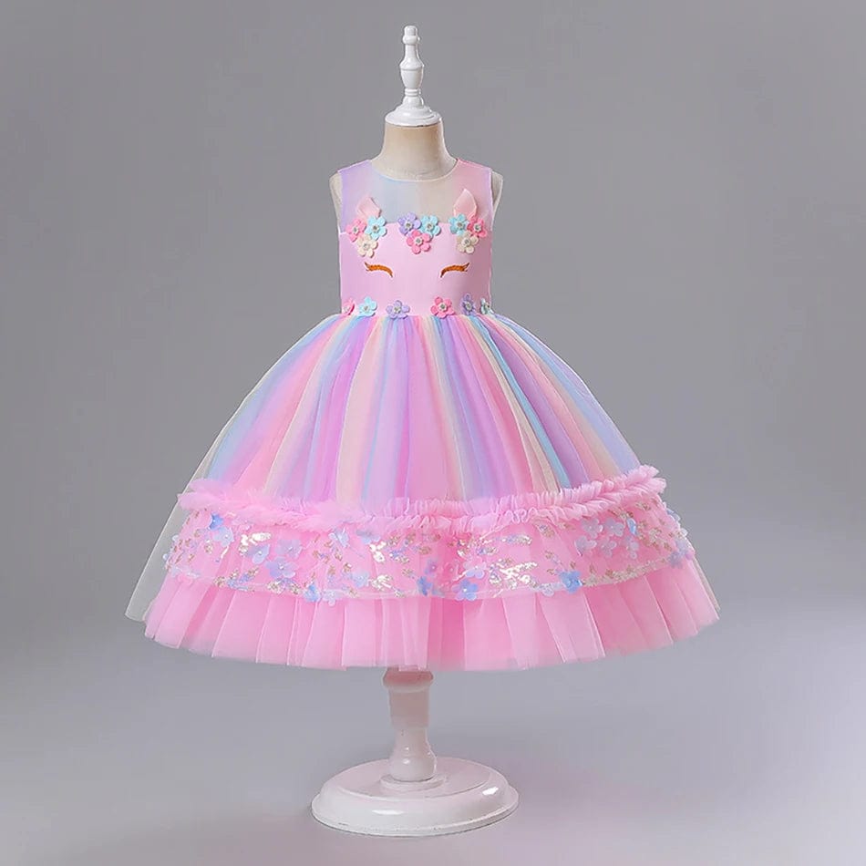 Unicorn rainbow dress - Merchantsy 