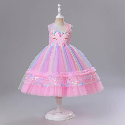 Unicorn rainbow dress - Merchantsy 