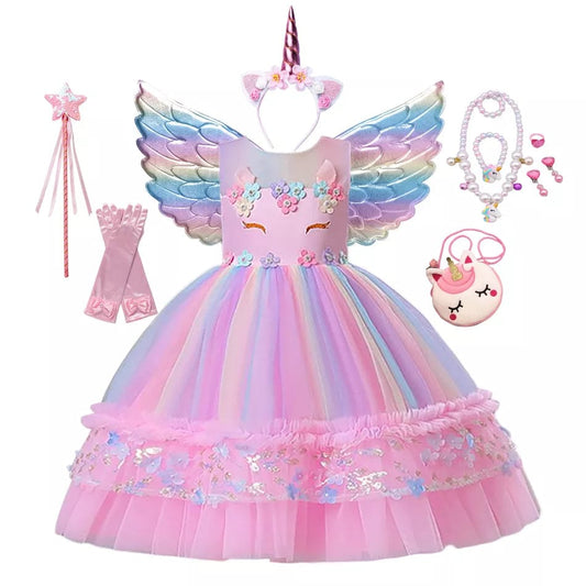 Unicorn rainbow dress - Merchantsy 
