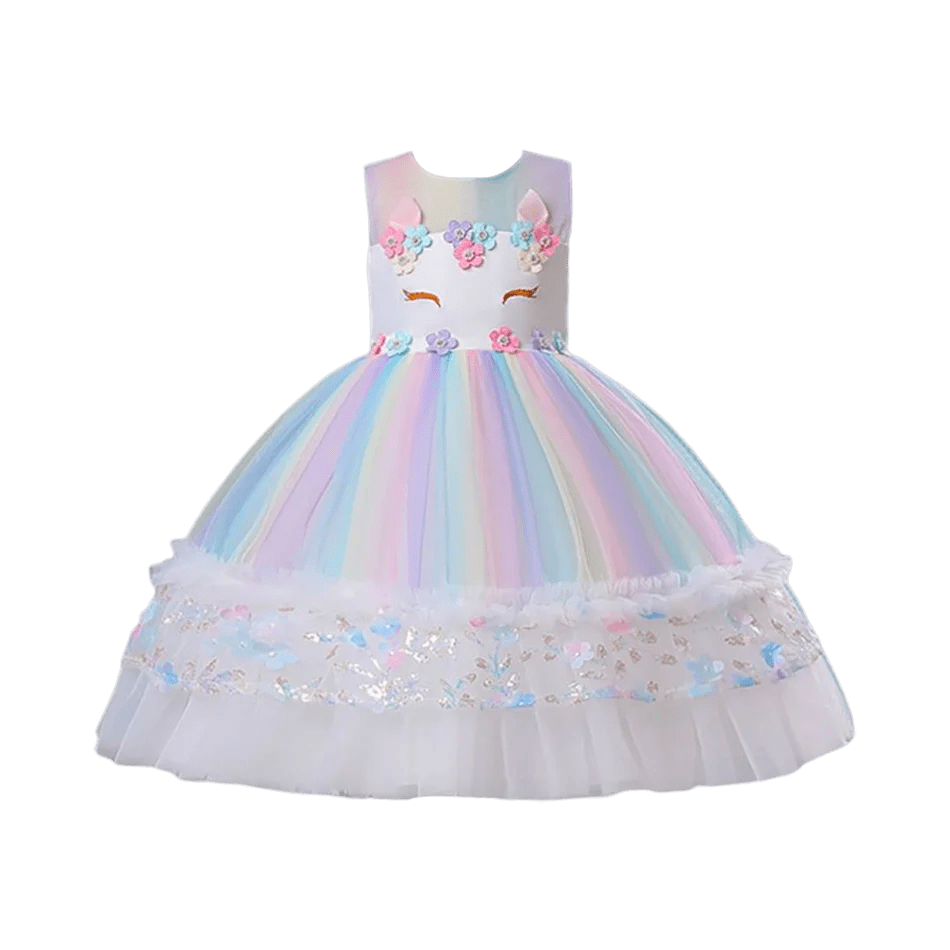 Unicorn rainbow dress - Merchantsy 