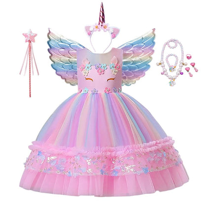 Unicorn rainbow dress - Merchantsy 