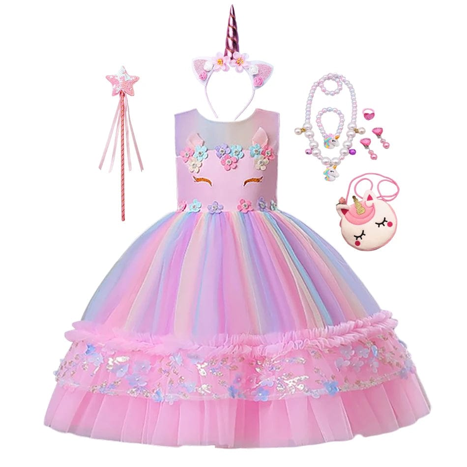Unicorn rainbow dress - Merchantsy 