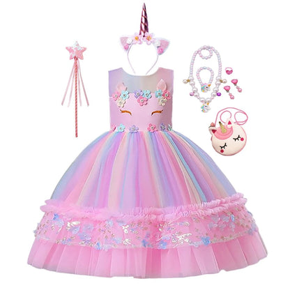 Unicorn rainbow dress - Merchantsy 