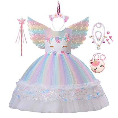 Unicorn rainbow dress - Merchantsy 