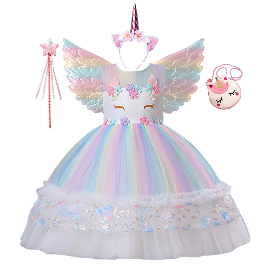 Unicorn rainbow dress - Merchantsy 