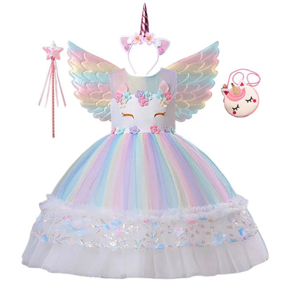 Unicorn rainbow dress - Merchantsy 