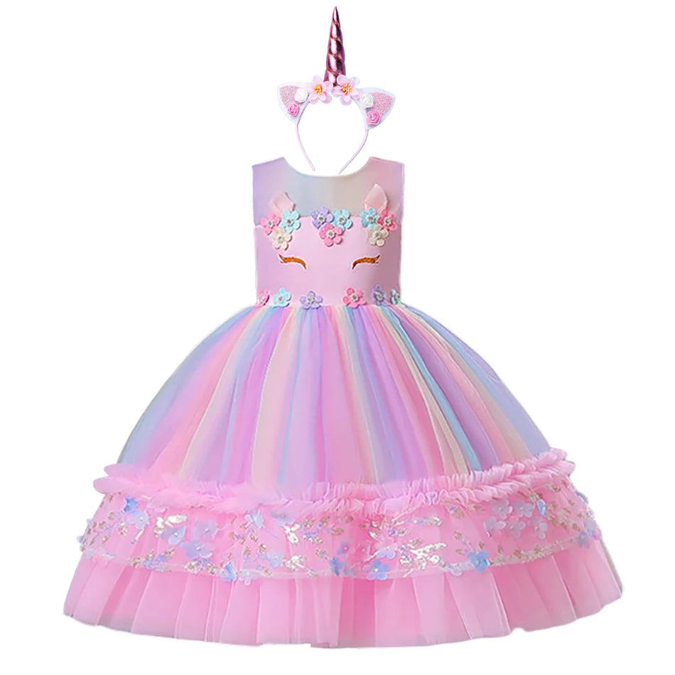 Unicorn rainbow dress - Merchantsy 
