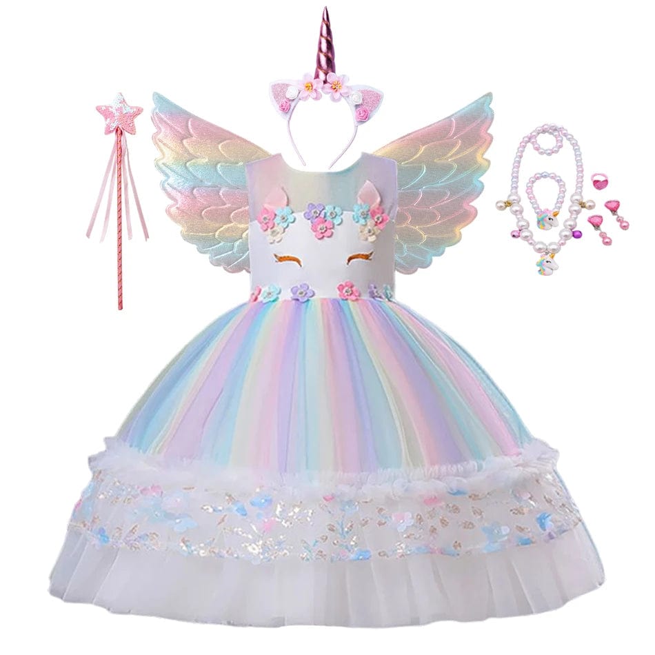 Unicorn rainbow dress - Merchantsy 