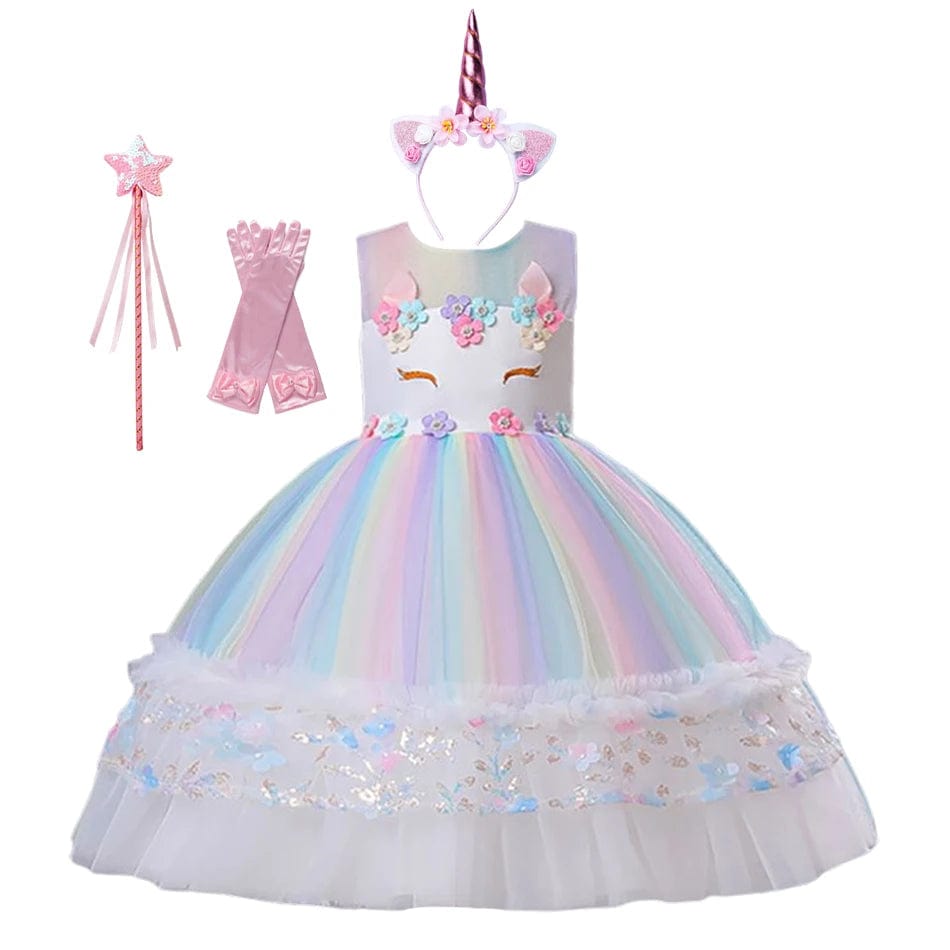 Unicorn rainbow dress - Merchantsy 