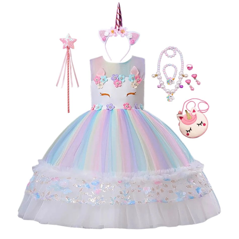 Unicorn rainbow dress - Merchantsy 