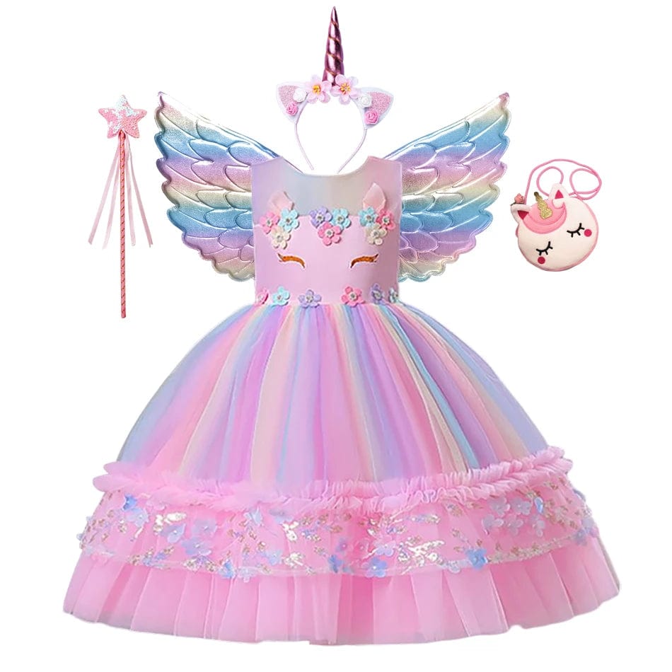Unicorn rainbow dress - Merchantsy 