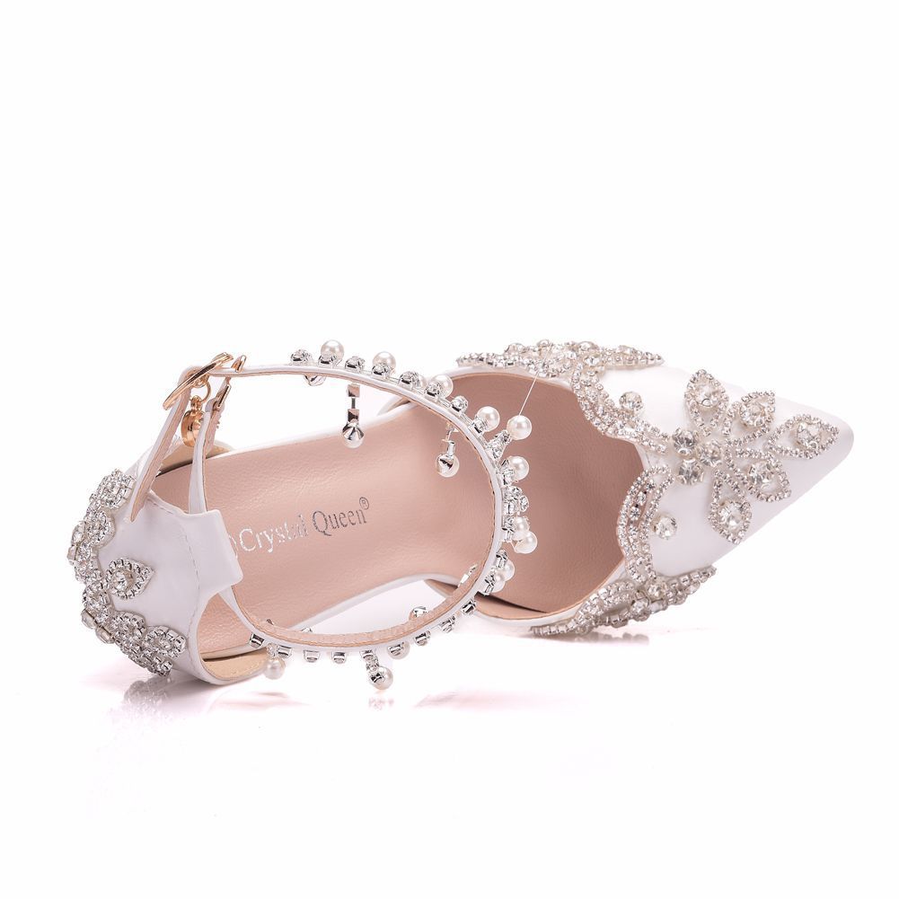  bridal wedding chunky heel 