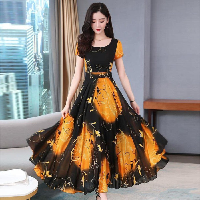 Ice Silk Plus Size Dress
