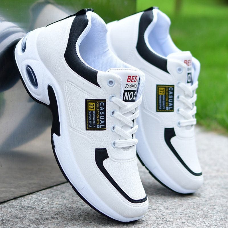 Waterproof Leather Shoes Casual Running - Merchantsy 