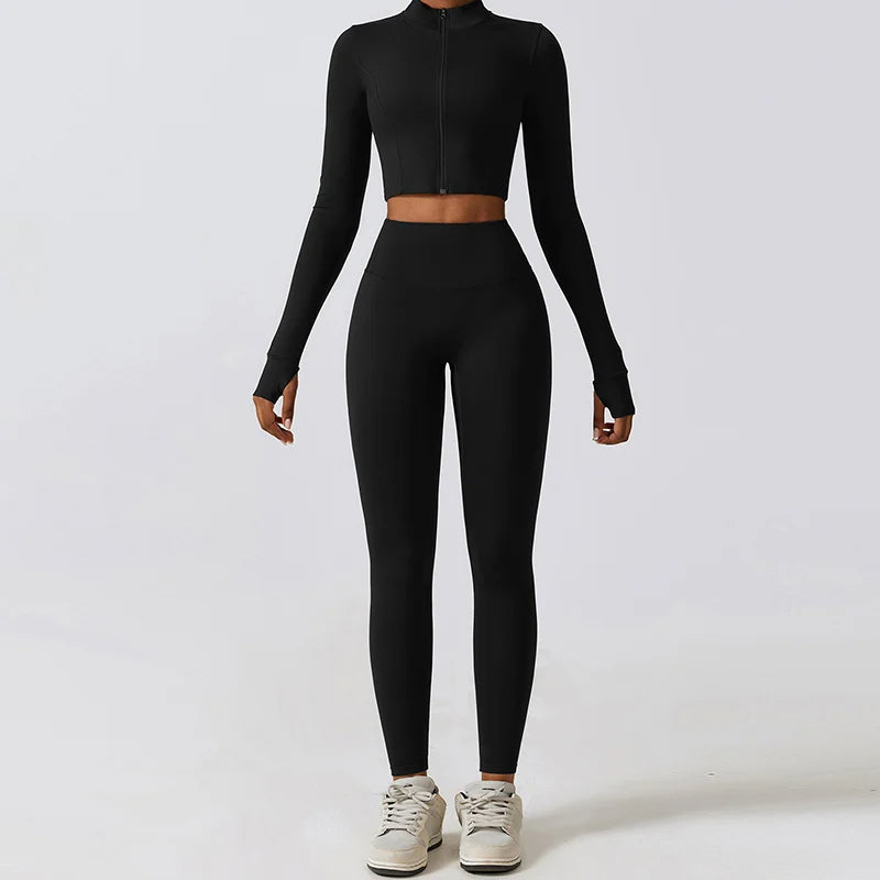 full sleeve yoga suit