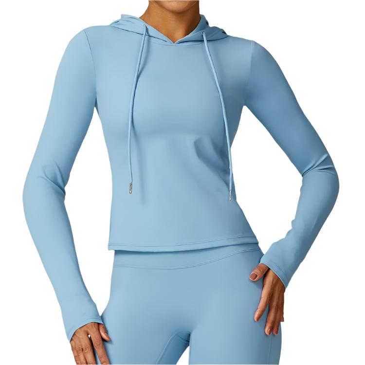 blue yoga fitness suit two pieces  
