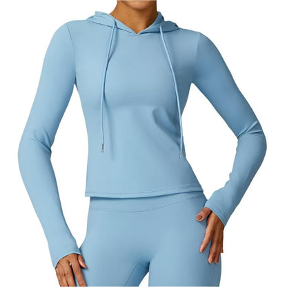 blue yoga fitness suit two pieces  