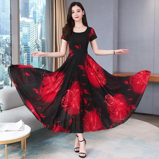 Ice Silk Plus Size Dress