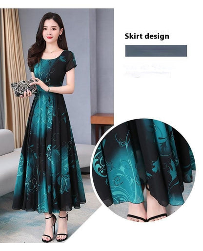 Ice Silk Plus Size Dress