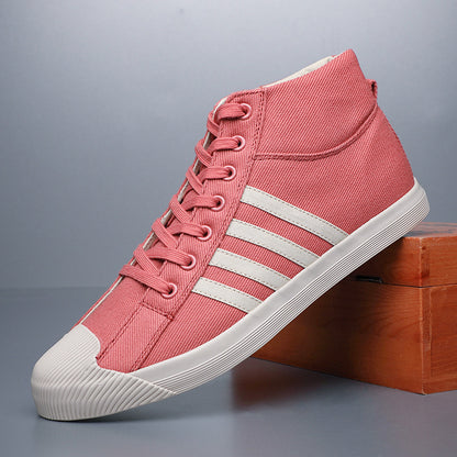 Red Canvas Shoes 